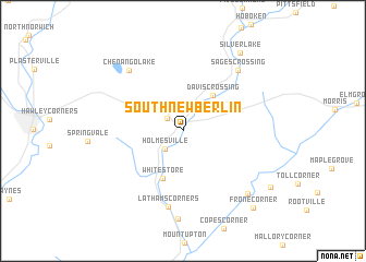 map of South New Berlin