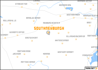 map of South Newburgh