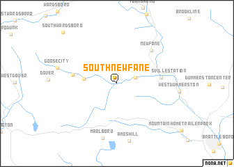 map of South Newfane