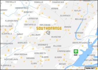 map of South Orange