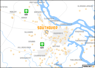 map of Southover