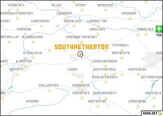 map of South Petherton