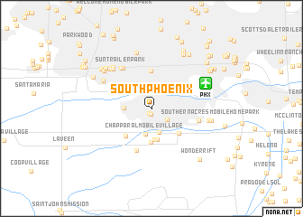 map of South Phoenix