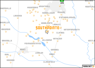 map of South Pointe