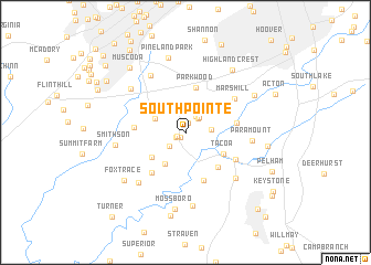 map of Southpointe