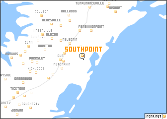 map of South Point