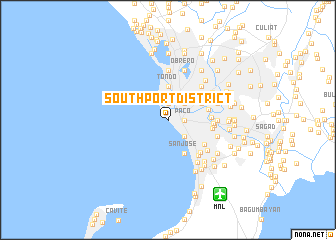 map of South Port District