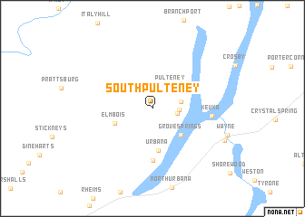 map of South Pulteney