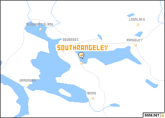 map of South Rangeley