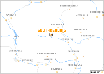 map of South Reading