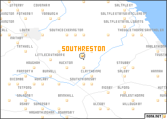 map of South Reston