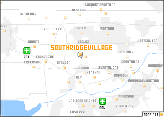 map of Southridge Village