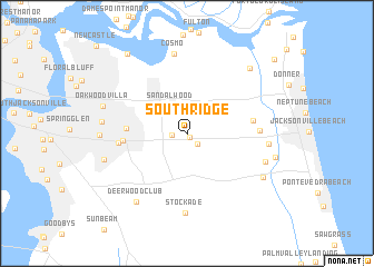 map of Southridge