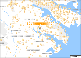 map of South River Manor