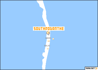 map of South Rodanthe