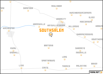 map of South Salem