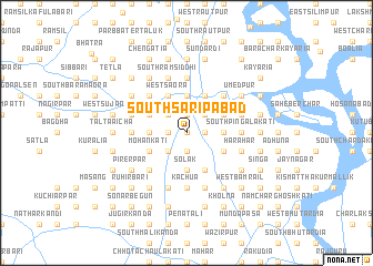 map of South Saripābād