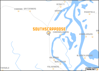 map of South Scappoose