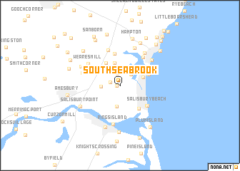 map of South Seabrook