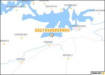map of South Shore Park