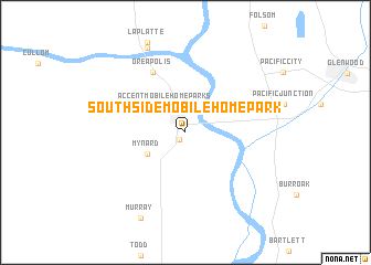 map of South Side Mobile Home Park