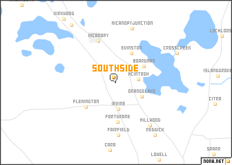 map of South Side