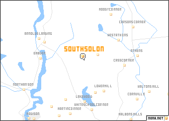 map of South Solon