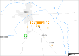 map of South Spring