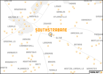 map of South Strabane