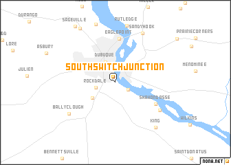 map of South Switch Junction