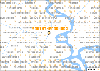map of South Thengāmāra