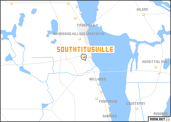 map of South Titusville