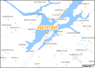 map of Southtown