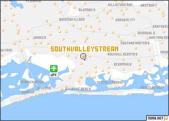 map of South Valley Stream