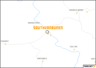 map of South Van Buren