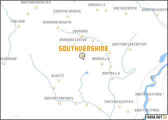 map of South Vershire