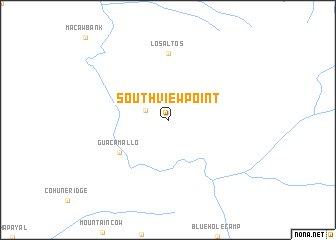 map of South View Point