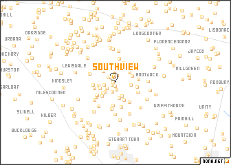 map of Southview