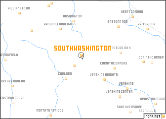 map of South Washington
