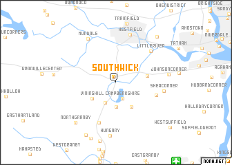 map of Southwick