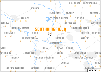 map of South Wingfield