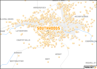map of Southwoods