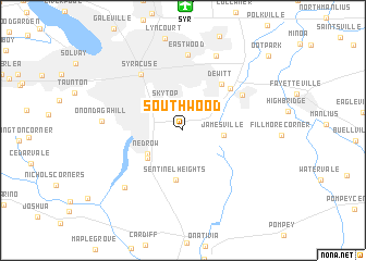 map of Southwood