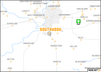 map of Southwood