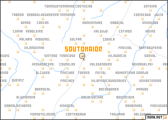 map of Souto Maior