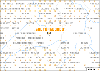 map of Souto Redondo