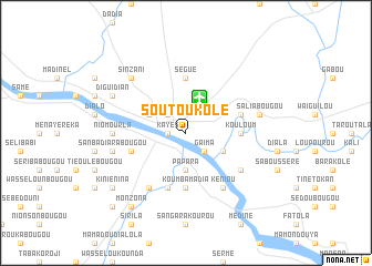 map of Soutoukolé