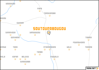 map of Soutourabougou