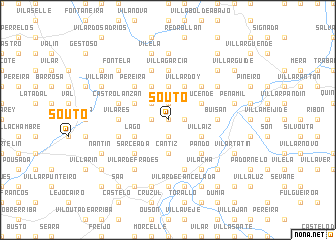 map of Souto