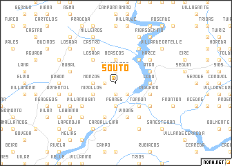 map of Souto